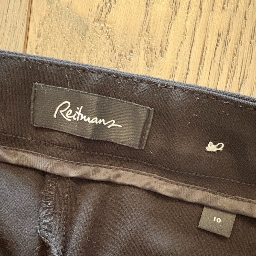 Reitmans Black Leggings - lot of 3 - Picture 5 of 6